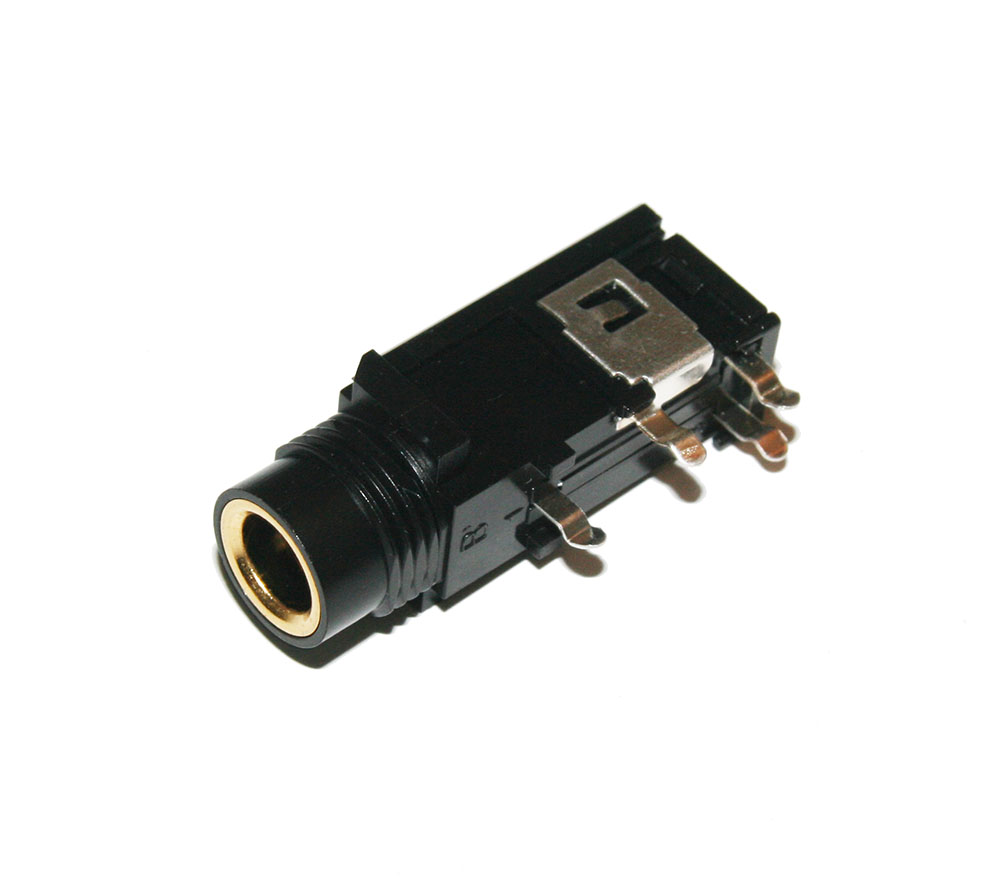Phone jack, 1/4-inch, 4-pin PCB mount