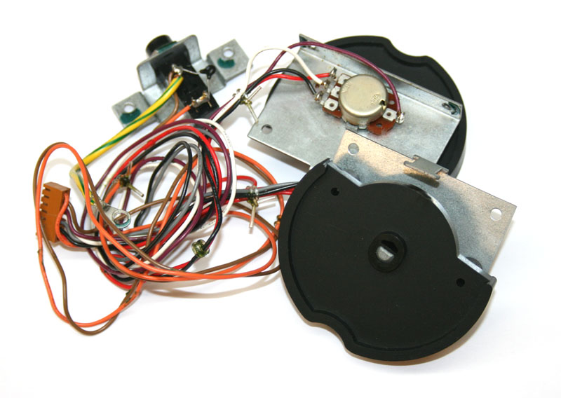 Pitch bend/mod wheel assembly, Kawai