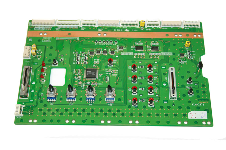 Panel board, left, Korg