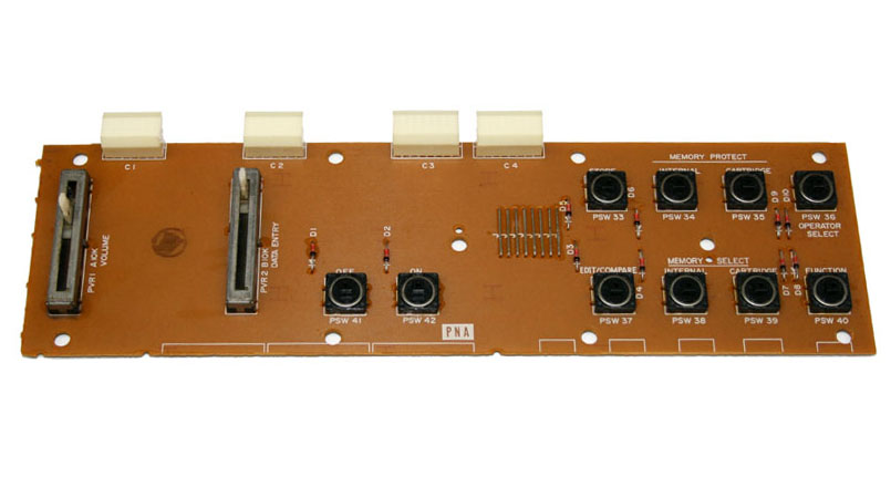 Panel board A, Yamaha DX7