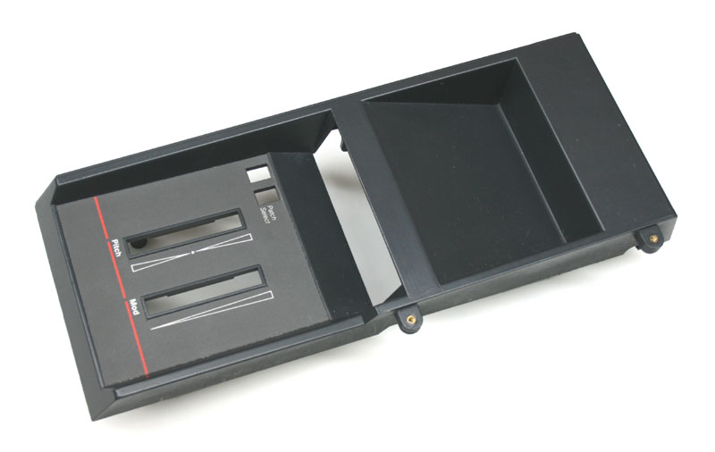 Pitch bend/mod wheel panel, Ensoniq EPS