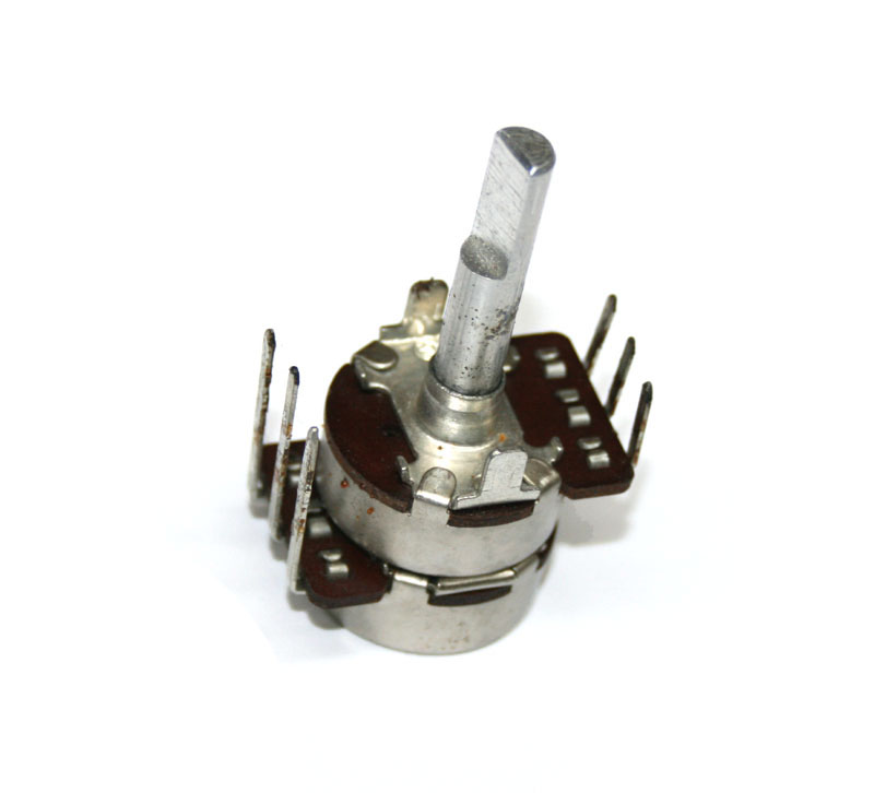 Potentiometer, dual rotary