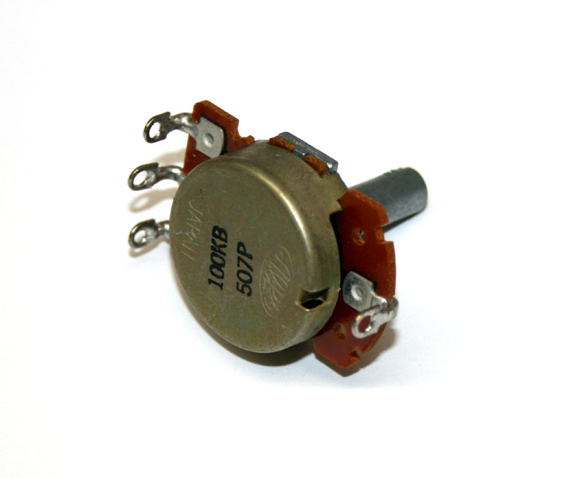 Potentiometer, 100KB rotary with center tap