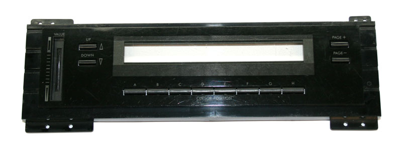 Display cover/buttons, Korg M1