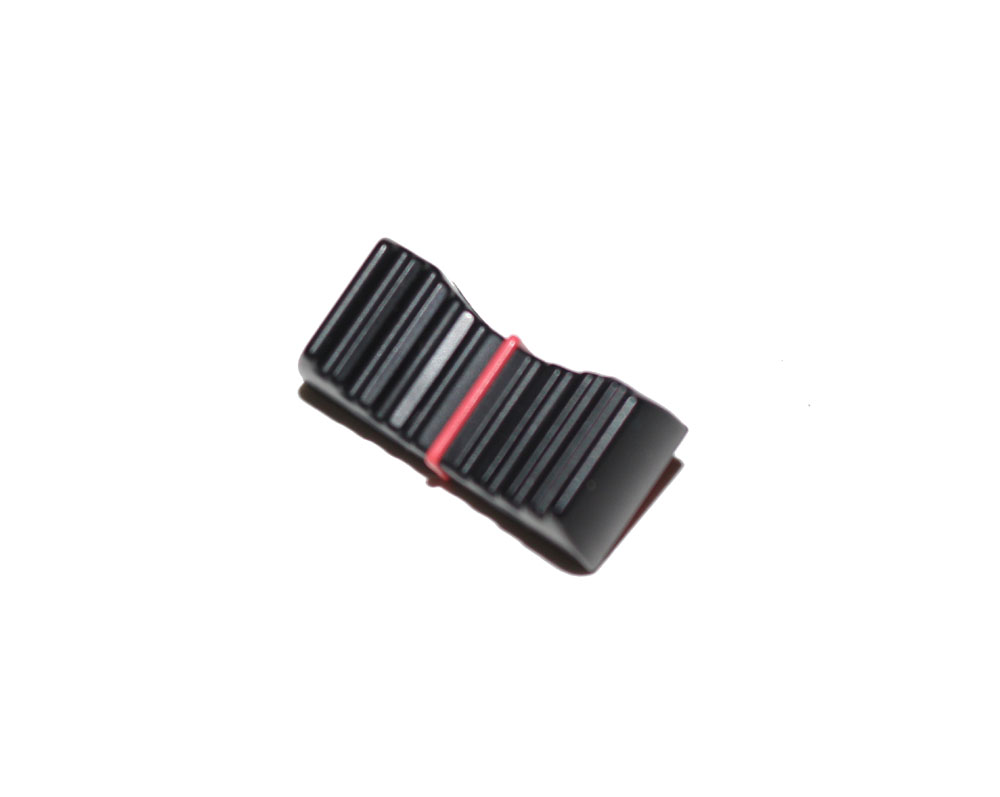Slider knob, red indicator, Yamaha