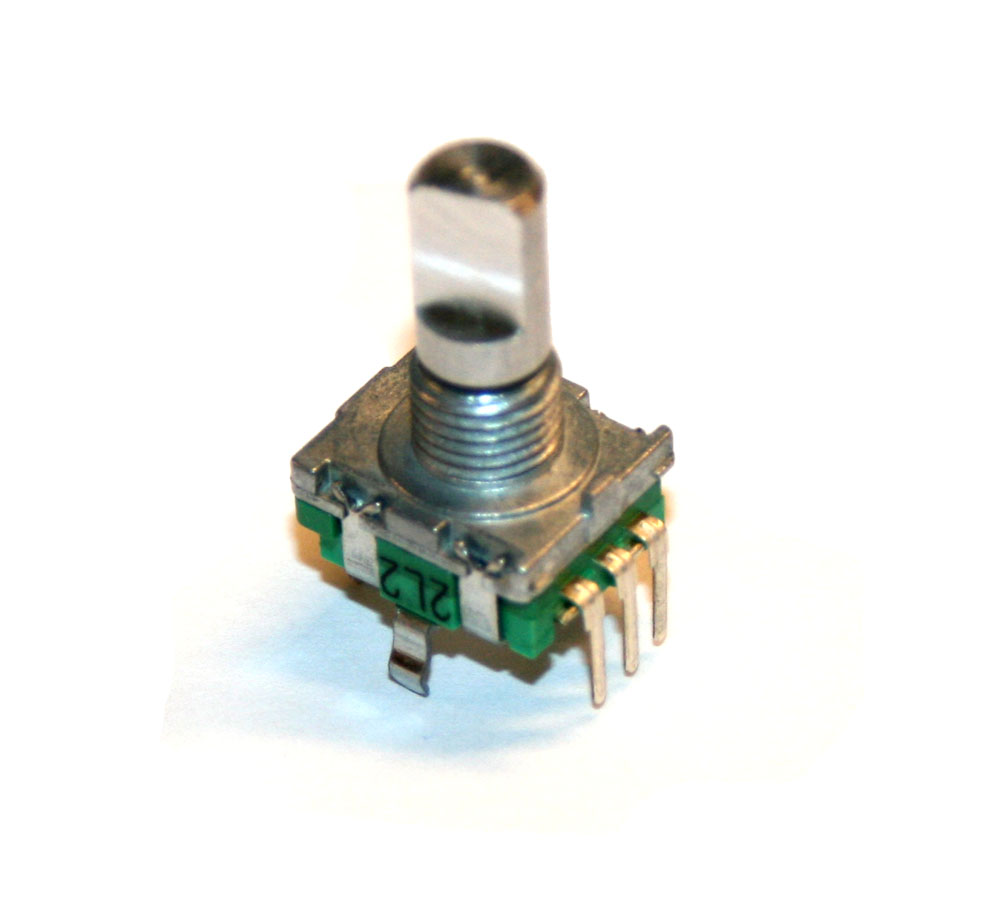 Encoder, rotary, with push switch