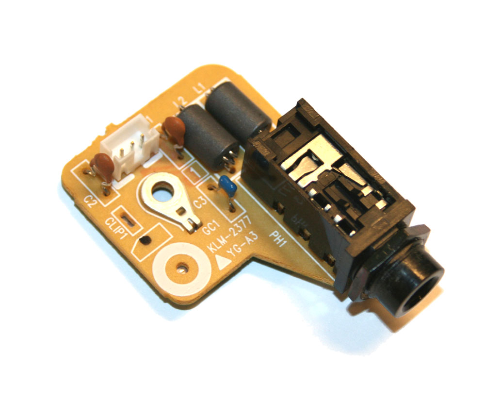 Headphone jack board (KLM-2377), Korg