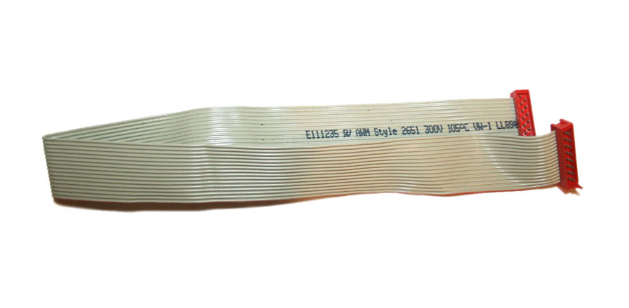 Ribbon cable, 300mm, 16-pin