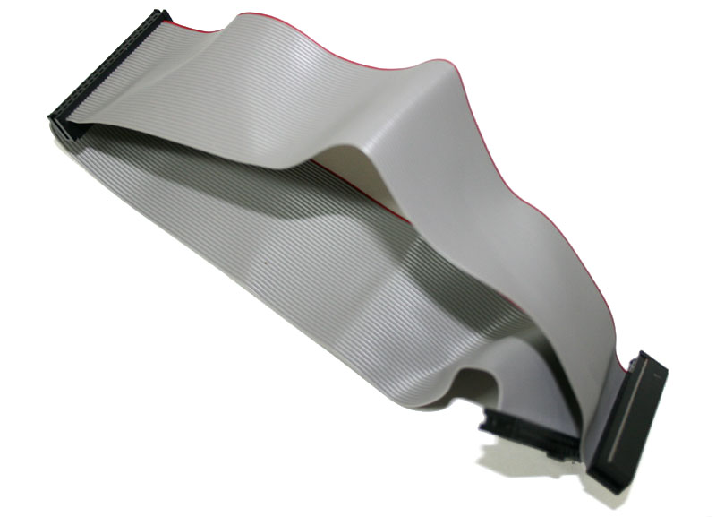 Ribbon cable, with 3 connectors
