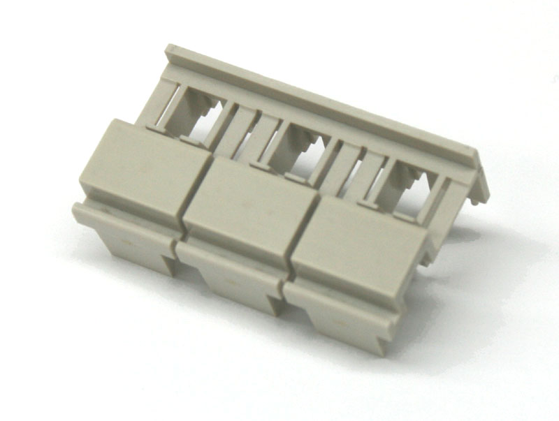 Button, white, triple, Roland Juno-106