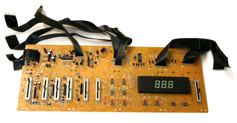 Panel/display board, Switch A, Roland