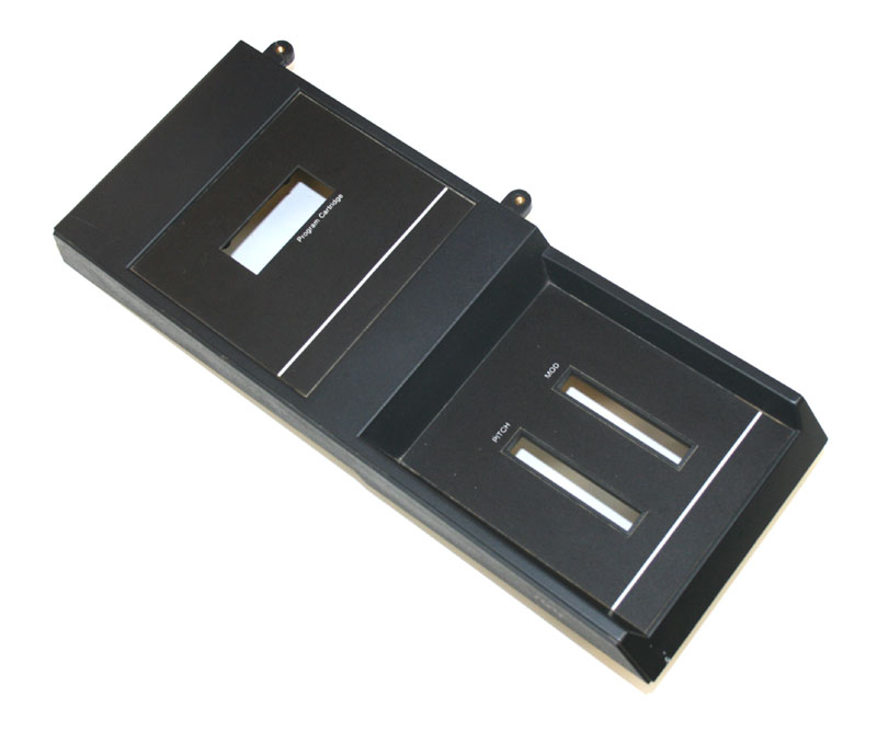 Pitch bend/mod wheel panel, Ensoniq