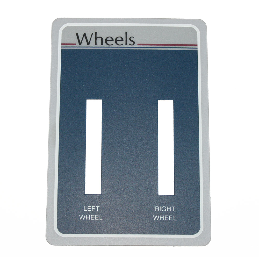 Panel overlay, pitch bend/mod wheel, Emulator II