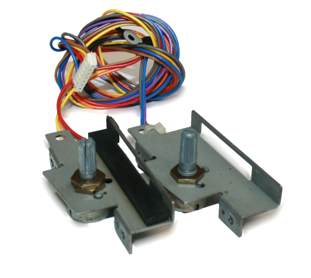 Pitch bend/mod wheel assembly, Korg
