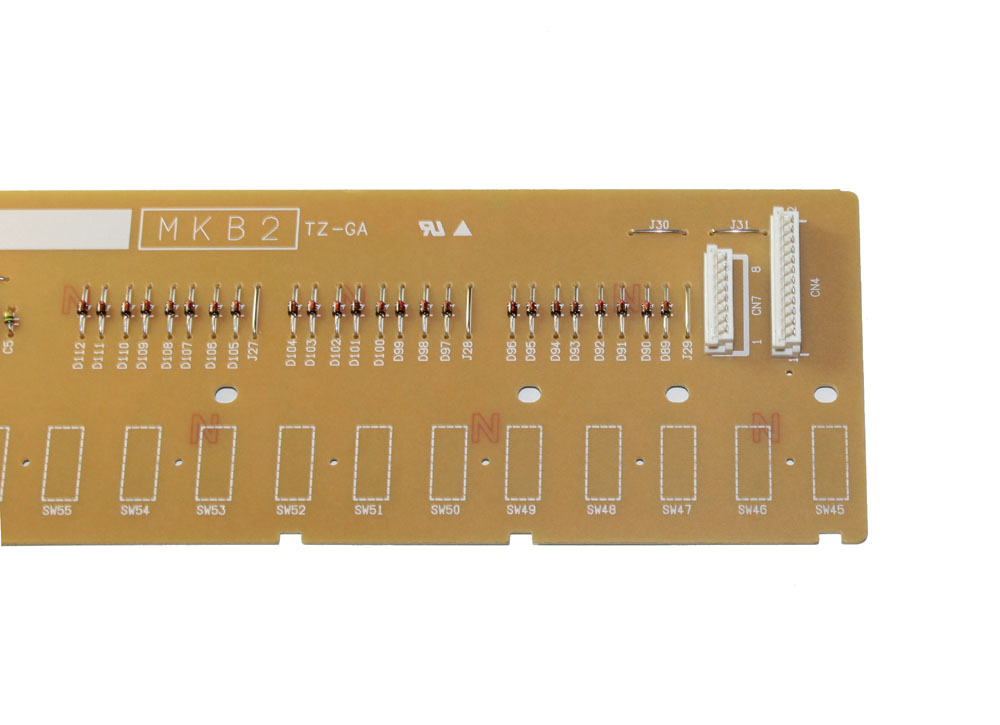 Key contact board, 44-note MKB2 (High), Korg — view 2