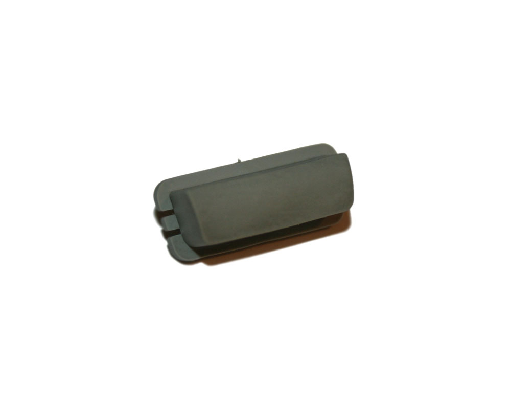 Button, large gray, Roland