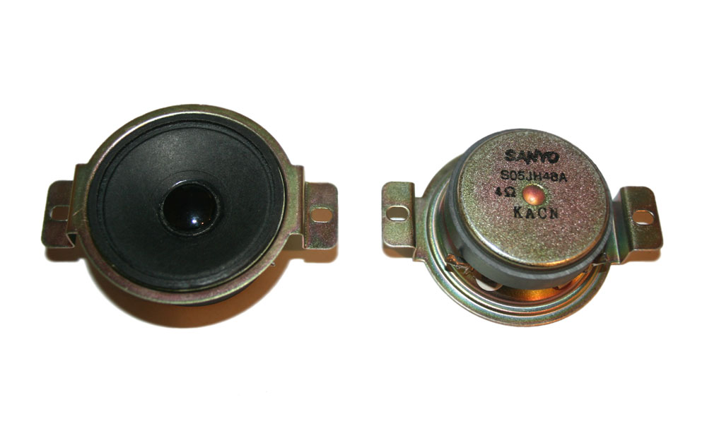 Speaker, 2-inch tweeter