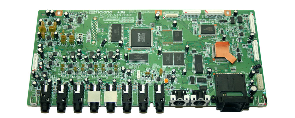 Main board, Roland MC-505