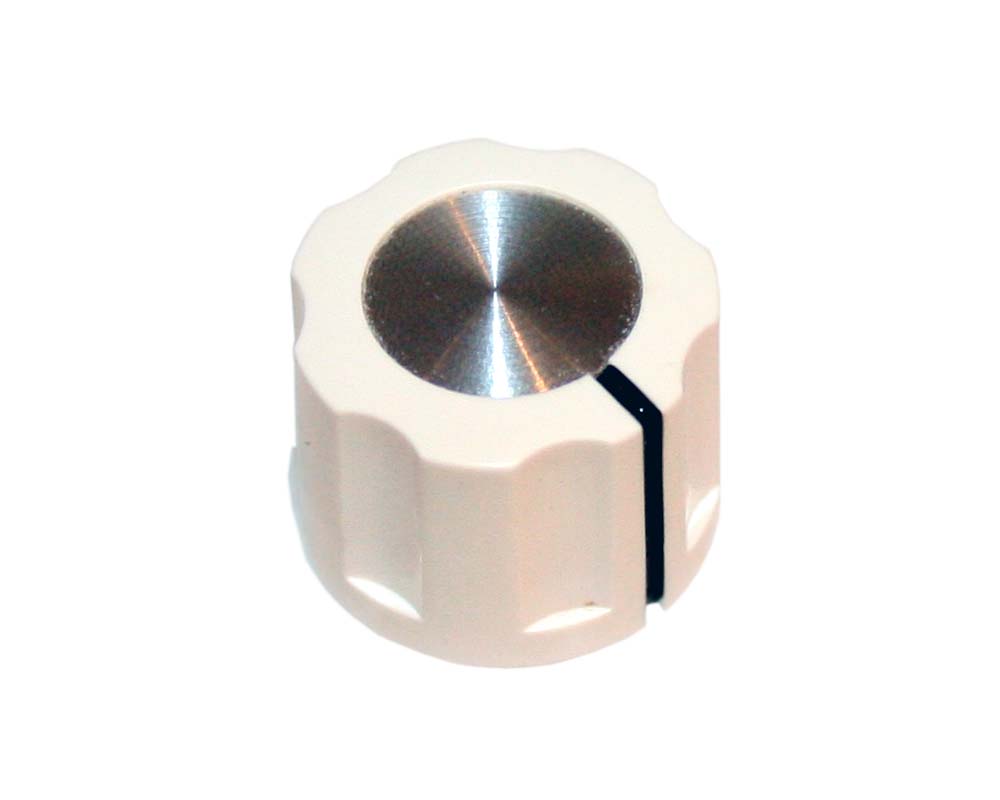 Knob, small white, Korg