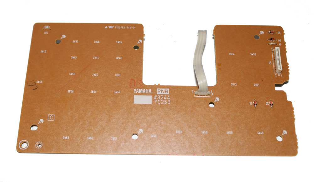 Panel board, right, Yamaha DGX-640