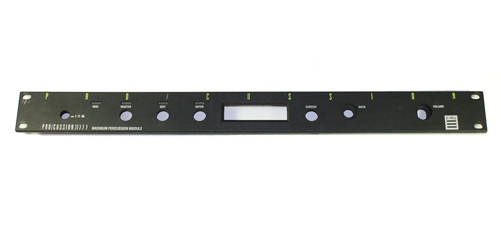 Faceplate, E-mu Procussion