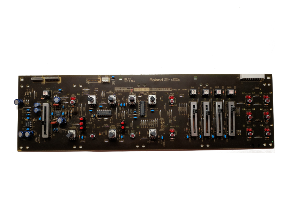 Panel board, left, Roland