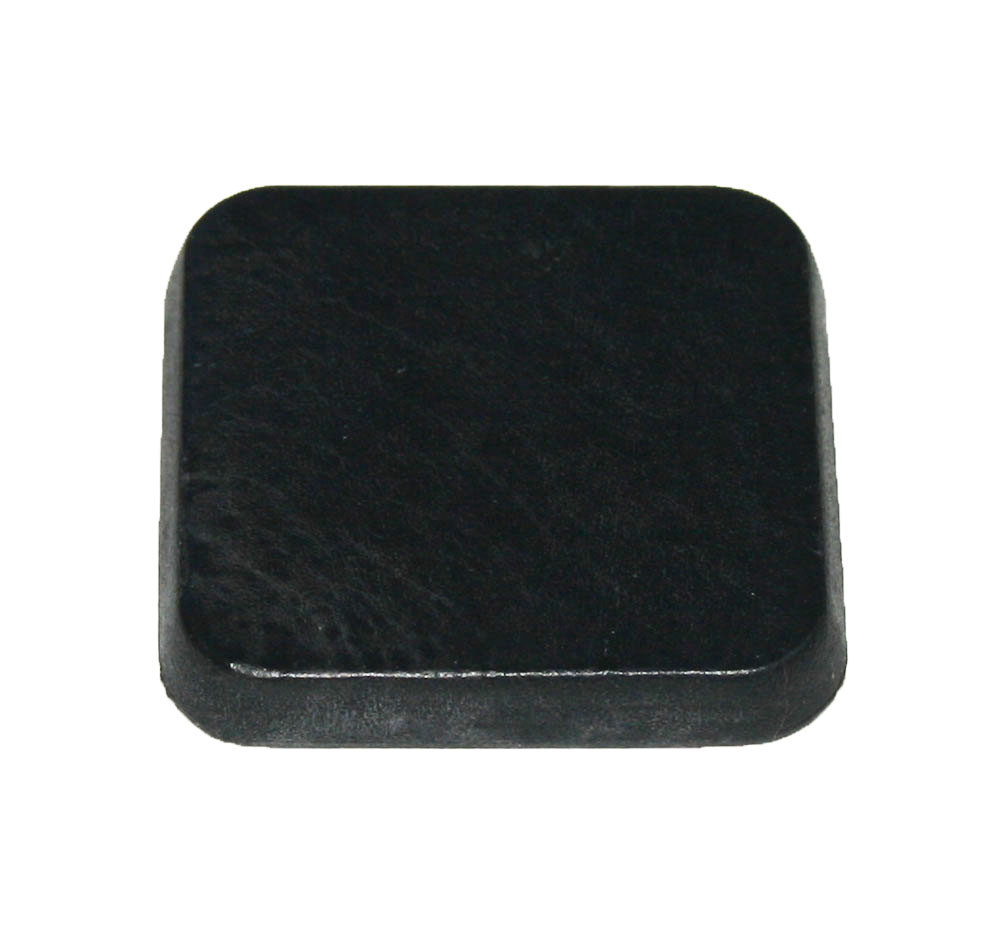 Rubber foot, square
