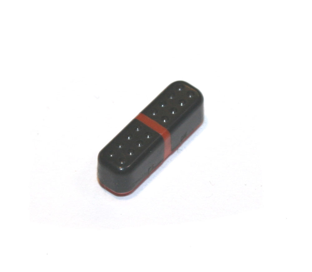 Slider knob, red indicator, Yamaha