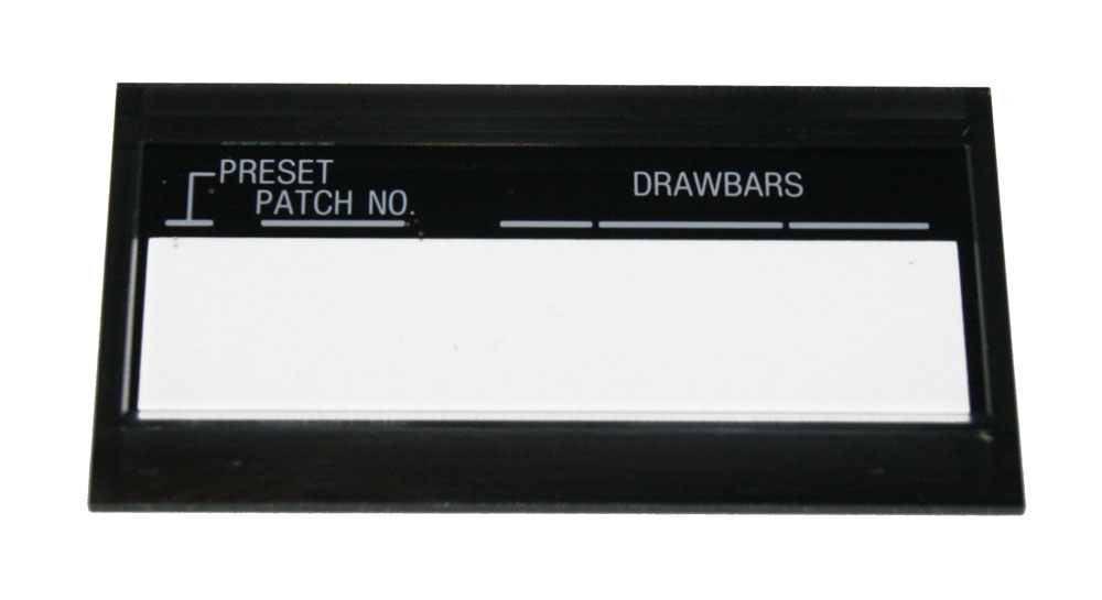 Display bezel, Hammond