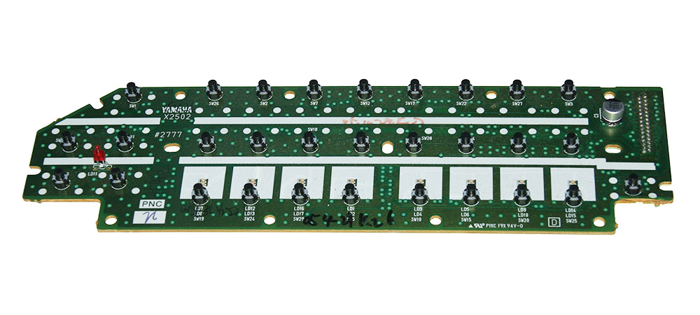 Panel board, center, Yamaha Tyros