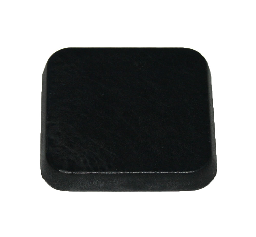 Rubber foot, square