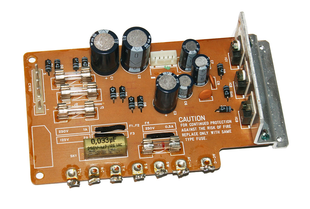Power supply board, Korg