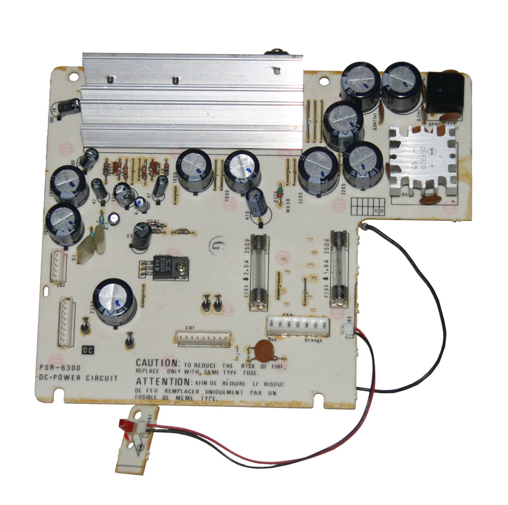 Power supply board, Yamaha