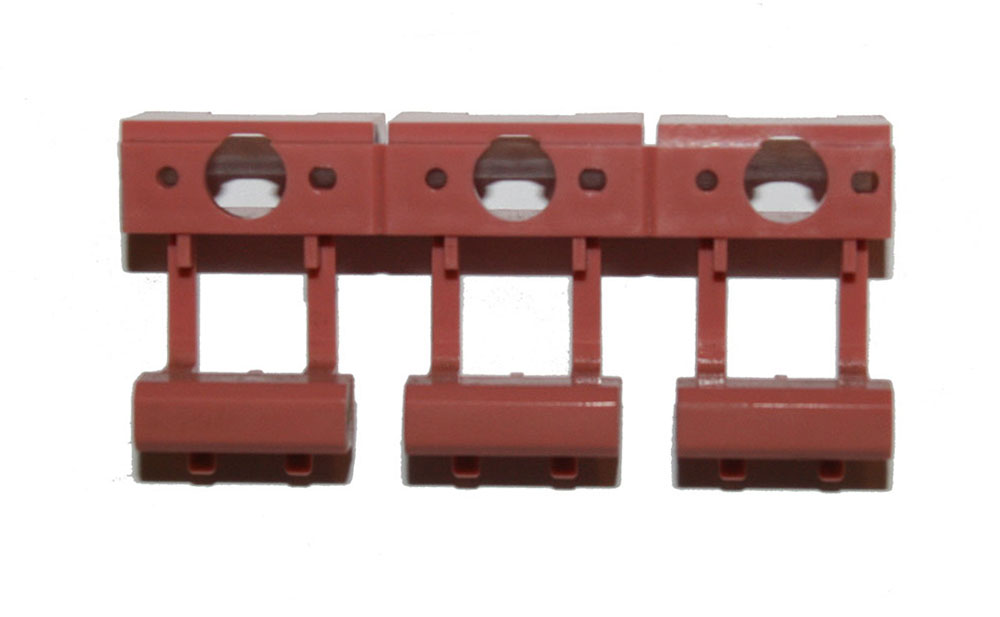 Button assembly, red, Casio