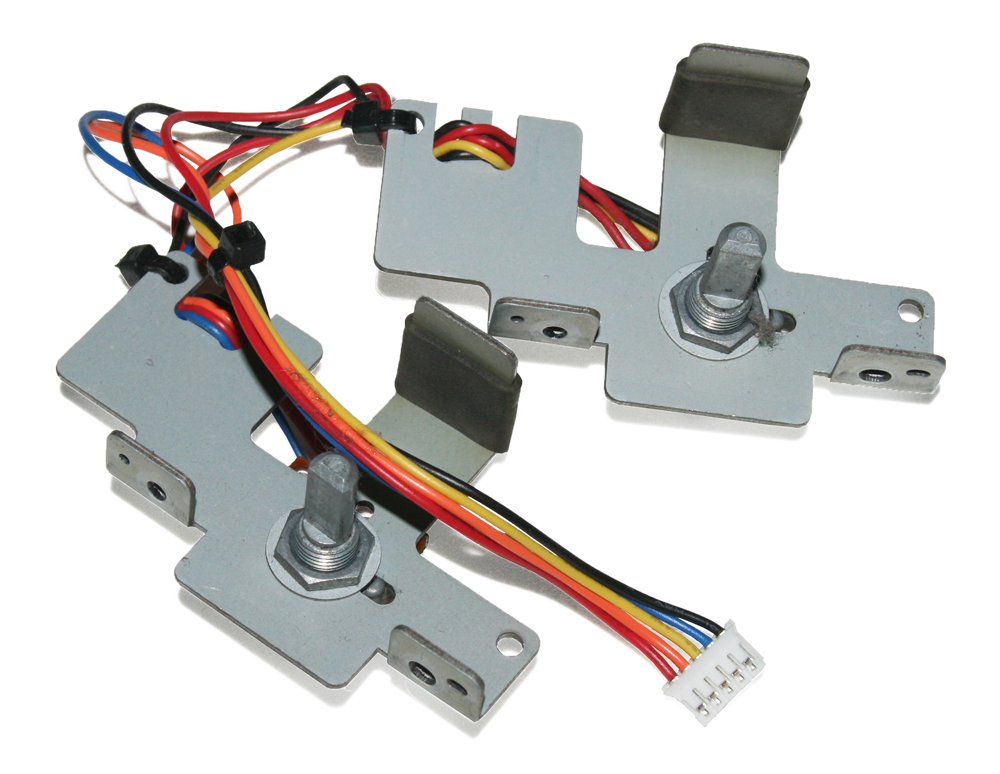 Pitch bend/mod wheel assembly