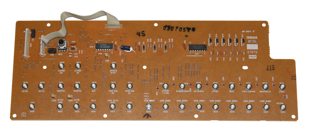 Panel board, right, Yamaha