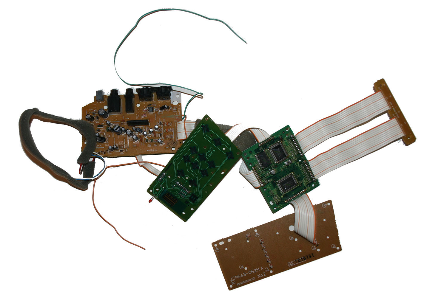 Circuit boards assembly, Casio CTK-518