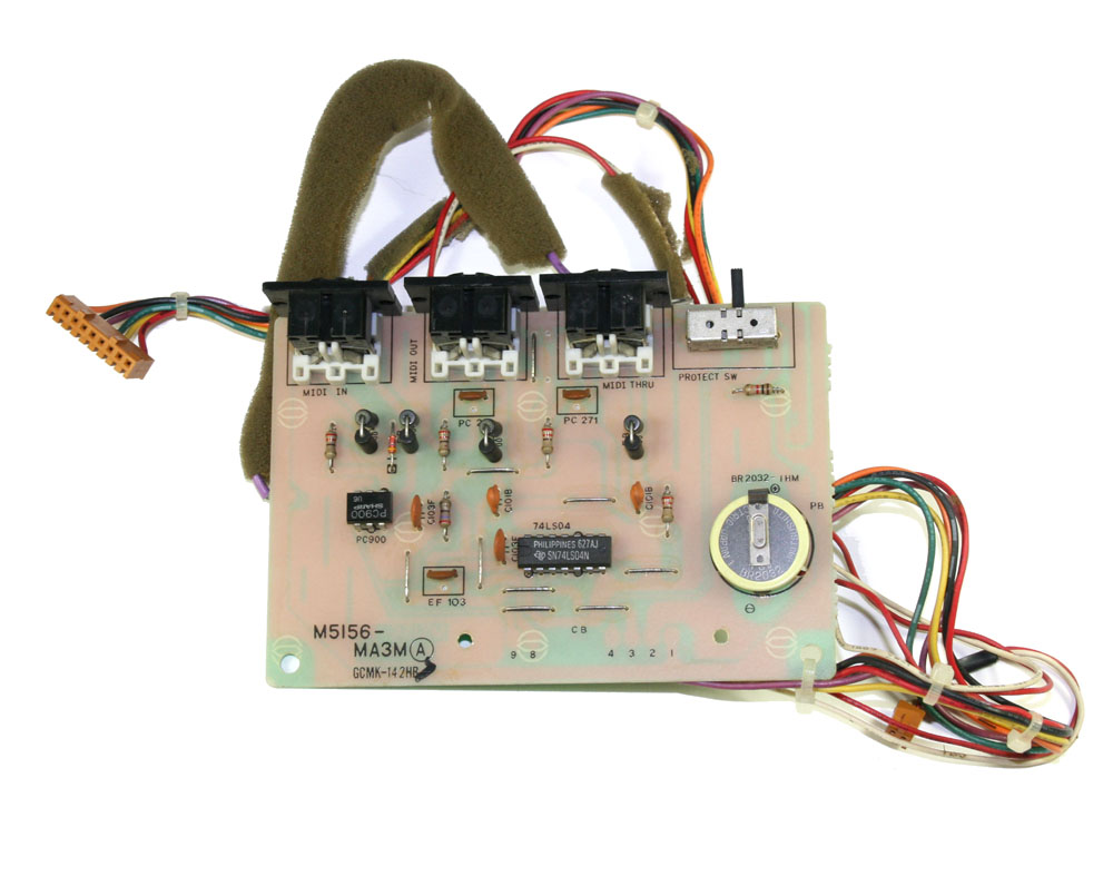 MIDI jack board, Casio