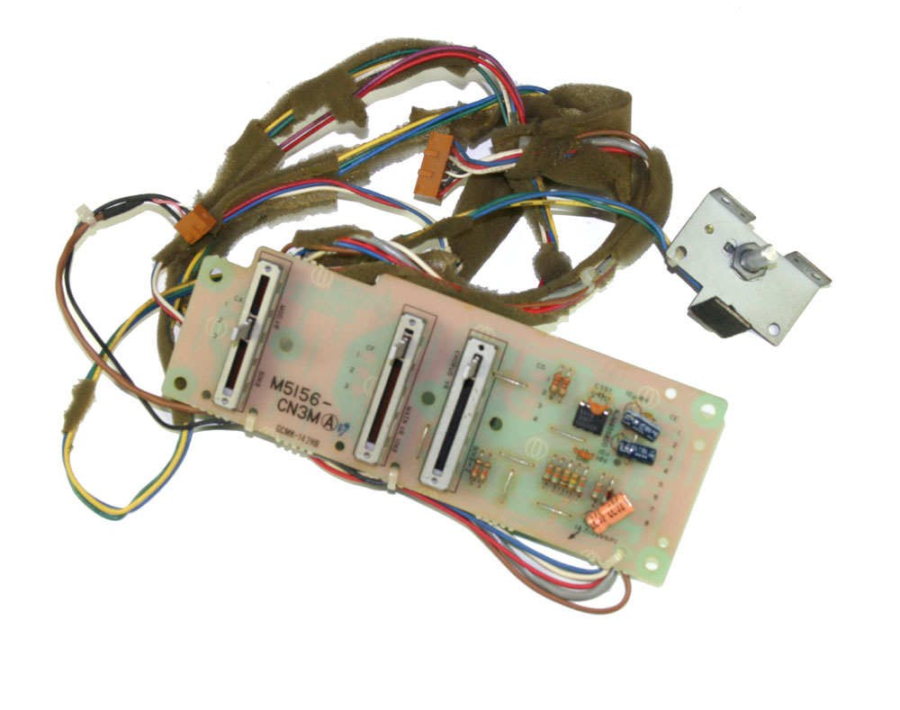 Slider board/pitch wheel assy, Casio