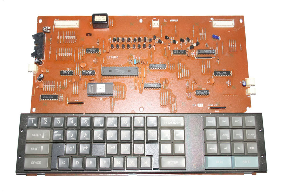 Keypad board, Yamaha QX1