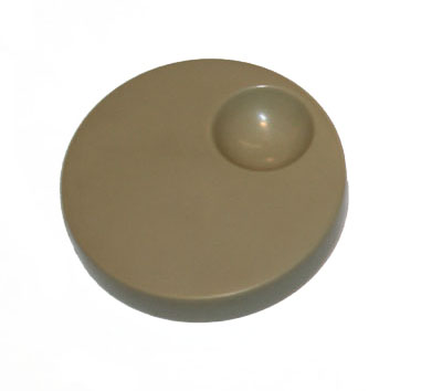 Encoder knob, 38mm, tan, Korg