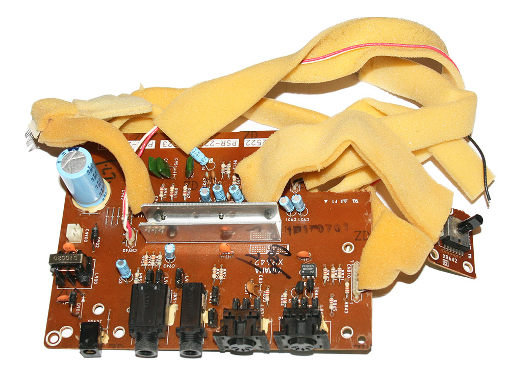 Jack board and Volume board, Yamaha
