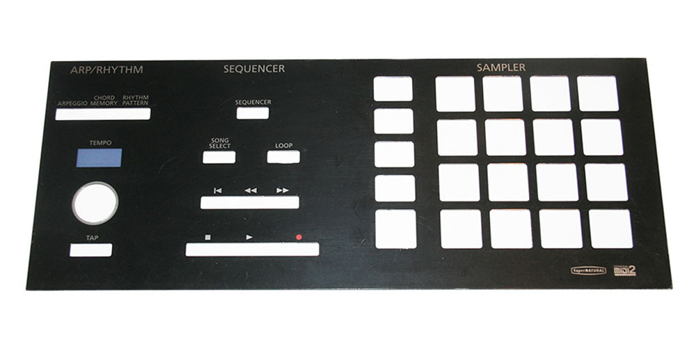 Panel overlay, right, Roland
