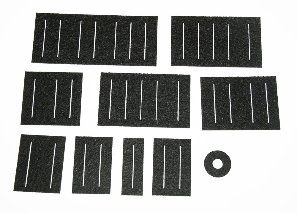Dust shield set, Roland MKS/MPG-80