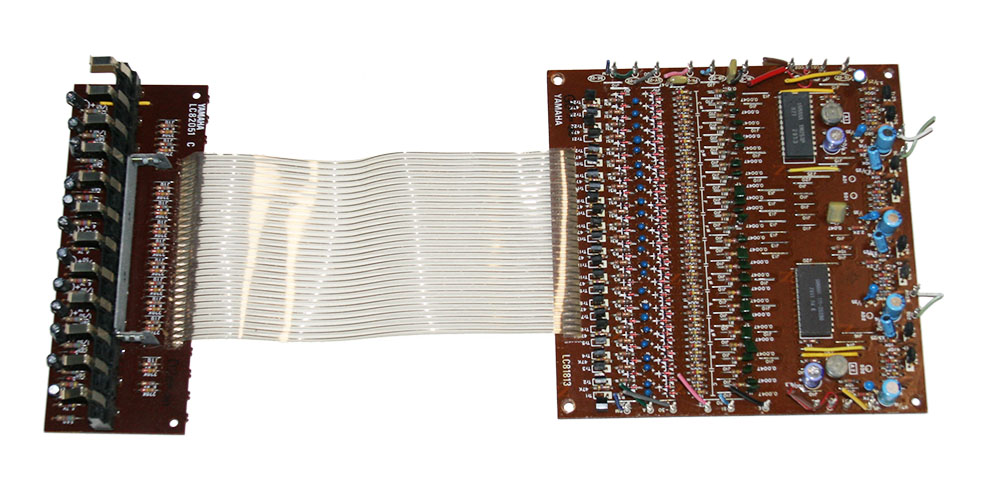 Key contact/voice board assembly #4, Yamaha