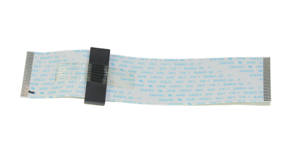 Ribbon cable, 30-wire, 140mm FFC with choke