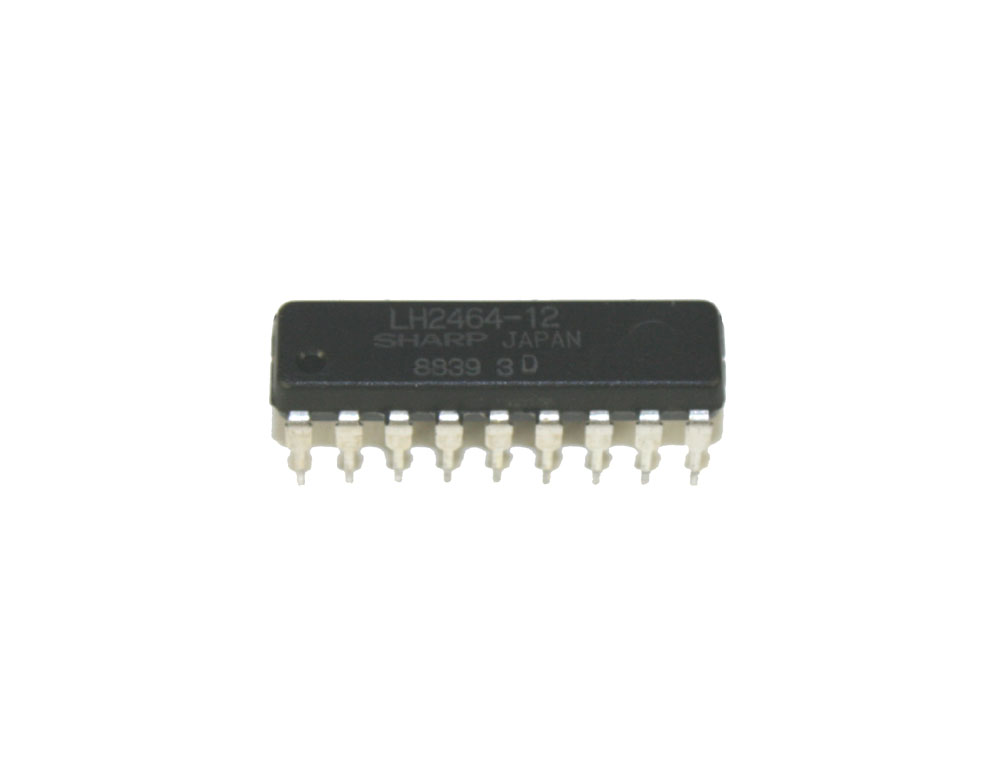 IC, LH2464-12 DRAM chip