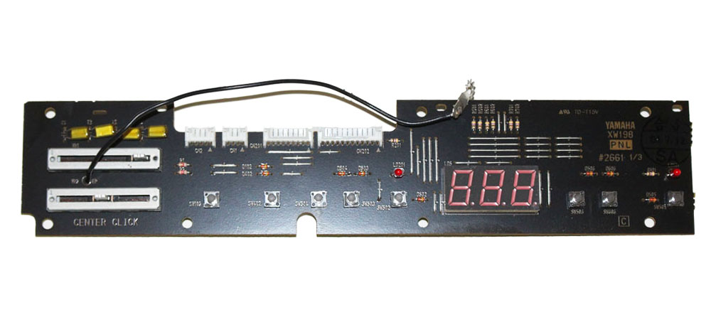 Panel board, left, Yamaha
