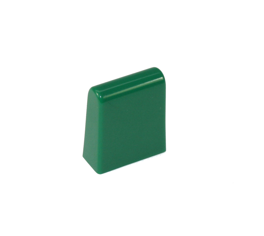 Slider knob, green, Yamaha