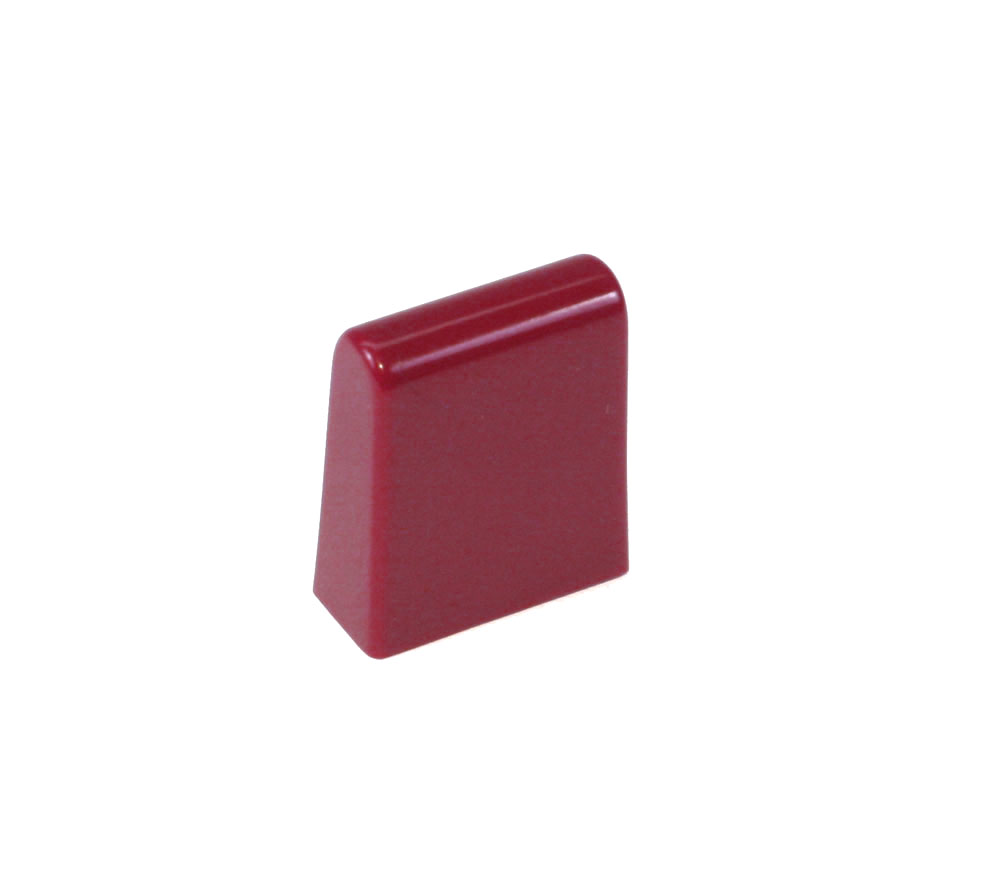 Slider knob, red, Yamaha